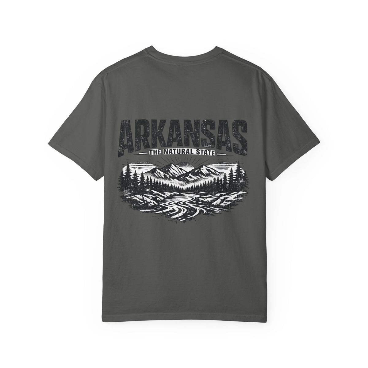 Arkansas Natural State Streetwear Unisex Comfort Color 1717 Streetwear Graphic Tee