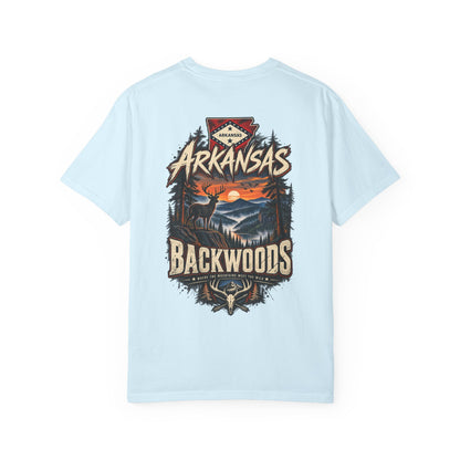Arkansas Backwoods Unisex Comfort Color 1717 Streetwear Graphic Tee