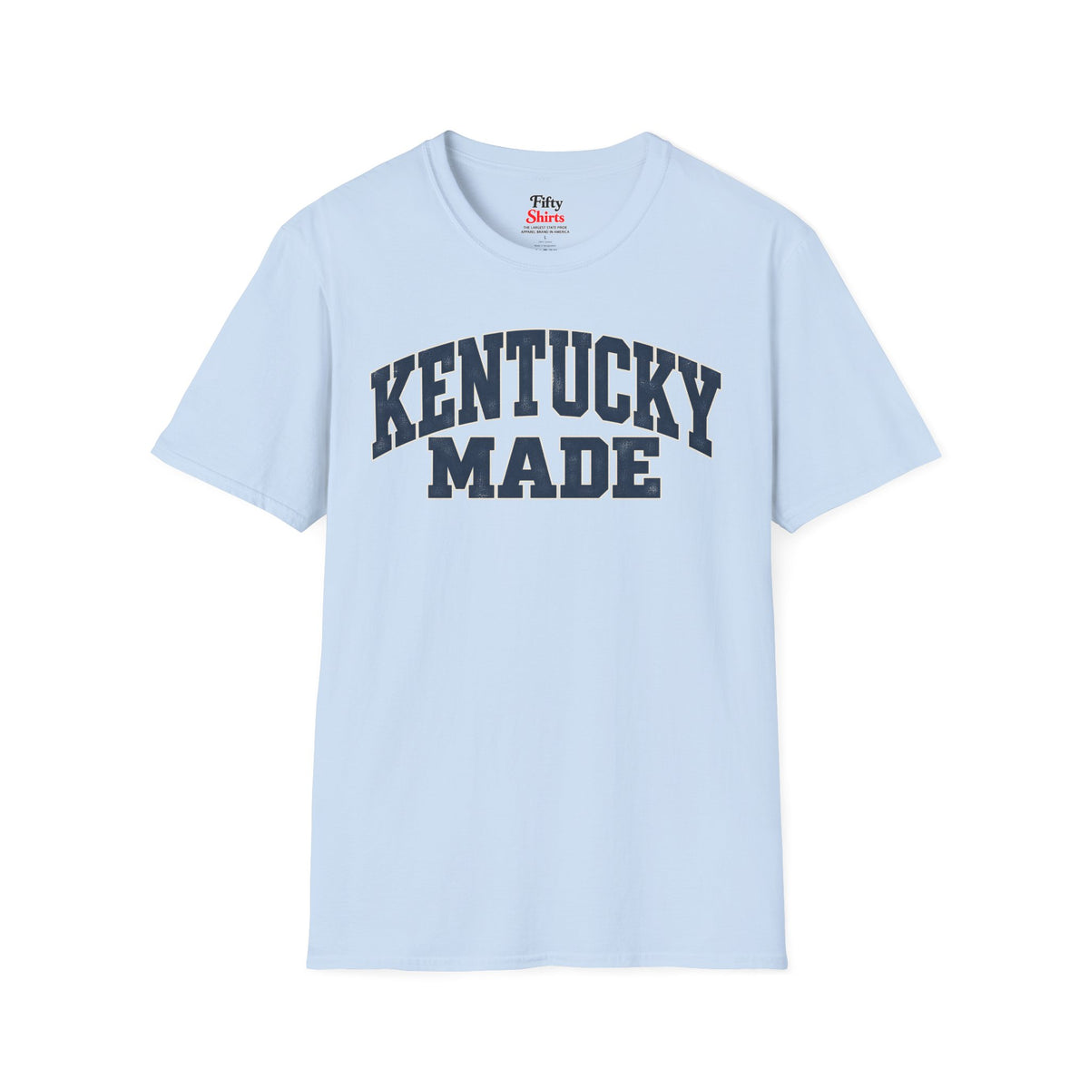 Kentucky Made Unisex Softstyle T Shirt State Name Graphic Tee