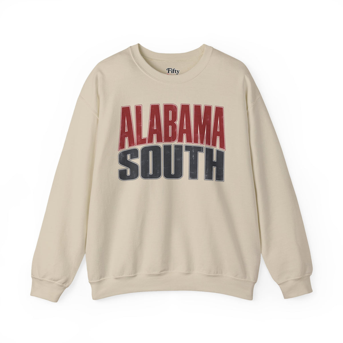 Alabama South Unisex Crewneck Sweatshirt State Name Graphic