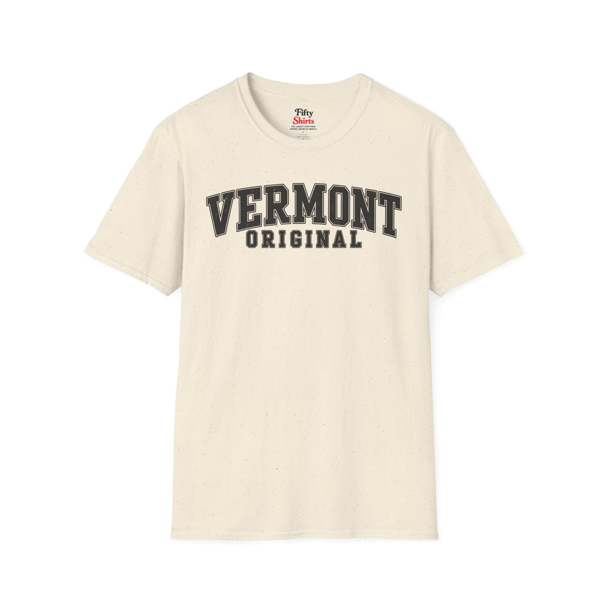 Vermont Original Unisex Softstyle T Shirt State Name Graphic Tee
