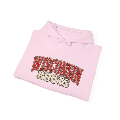 Wisconsin Roots Unisex Hoodie State Name Graphic