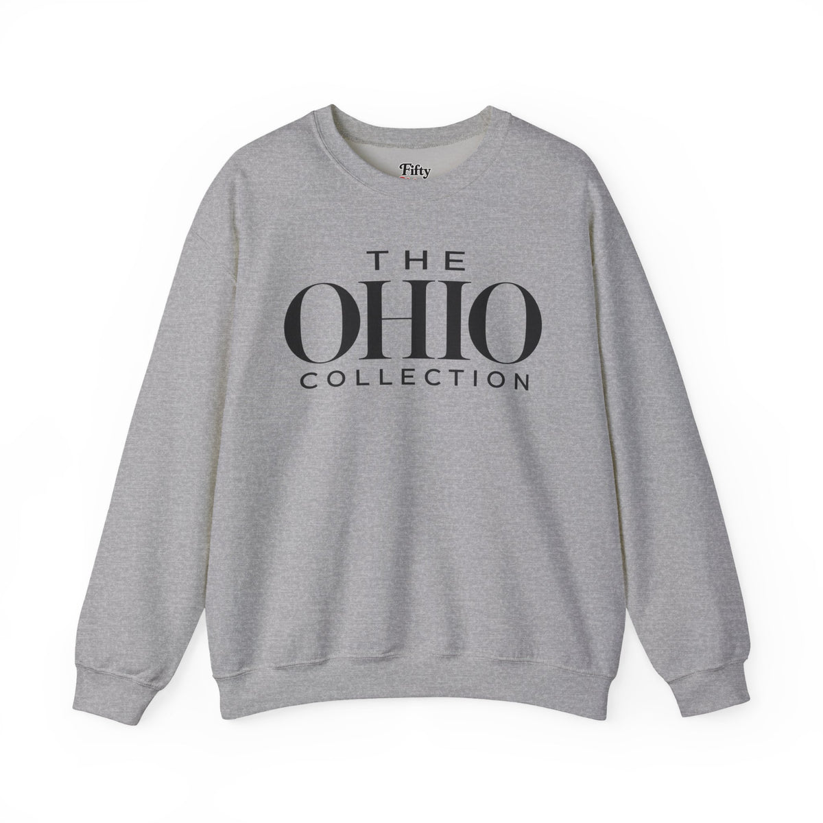 The ohio Collection Unisex Crewneck Sweatshirt State Name Graphic