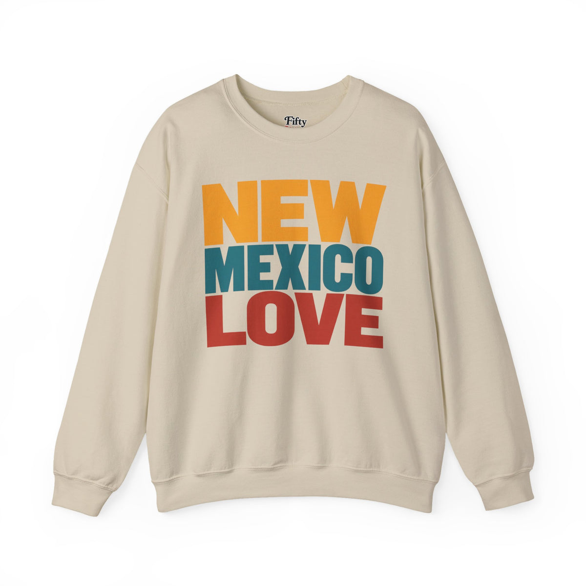 New Mexico Love Unisex Crewneck Sweatshirt State Name Graphic