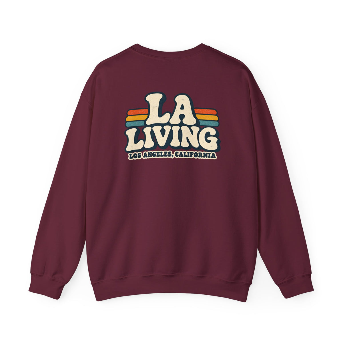 LA Living Los Angeles Unisex Crewneck Sweatshirt Graphic