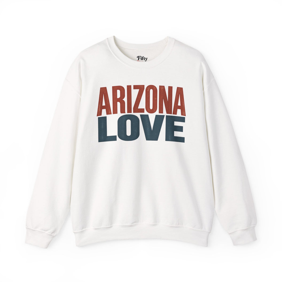 Arizona Love Unisex Crewneck Sweatshirt State Name Graphic