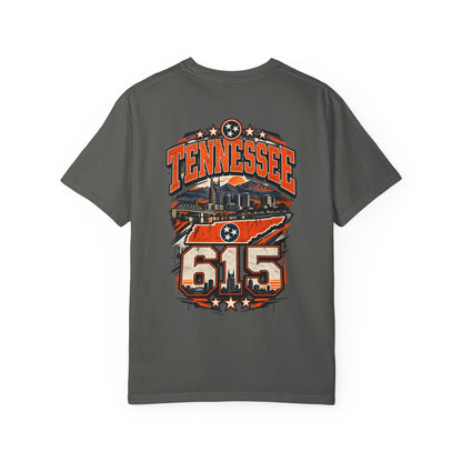 Tennessee 615 Unisex Comfort Color 1717 Streetwear Graphic Tee