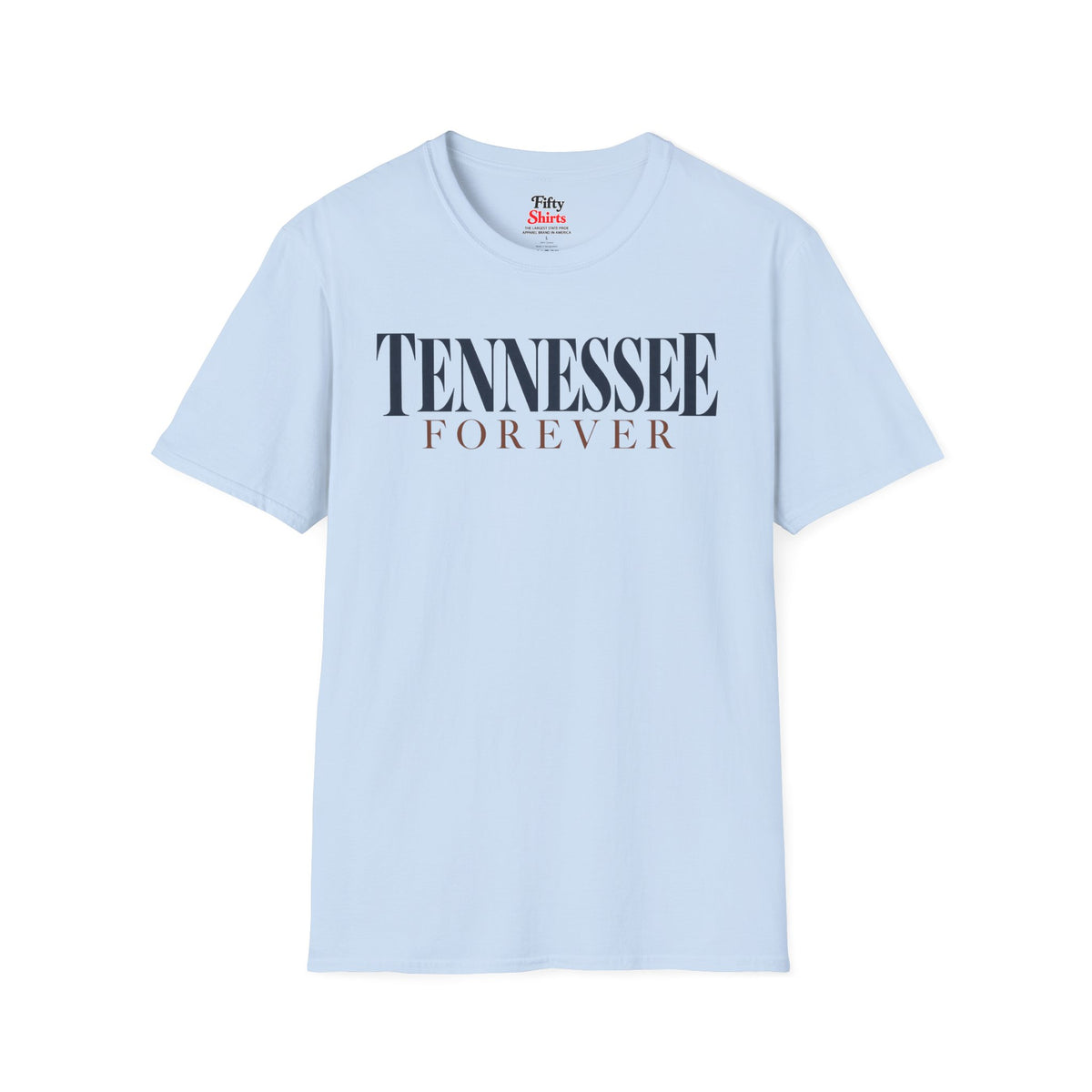 Tennessee Forever Unisex Softstyle T Shirt State Name Graphic Tee