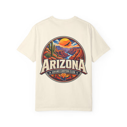 Arizona Grand Canyon Club  Unisex Comfort Color 1717 Streetwear Graphic Tee