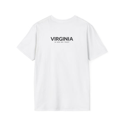 Virginia All State In God We Trust Unisex Everyday Tee