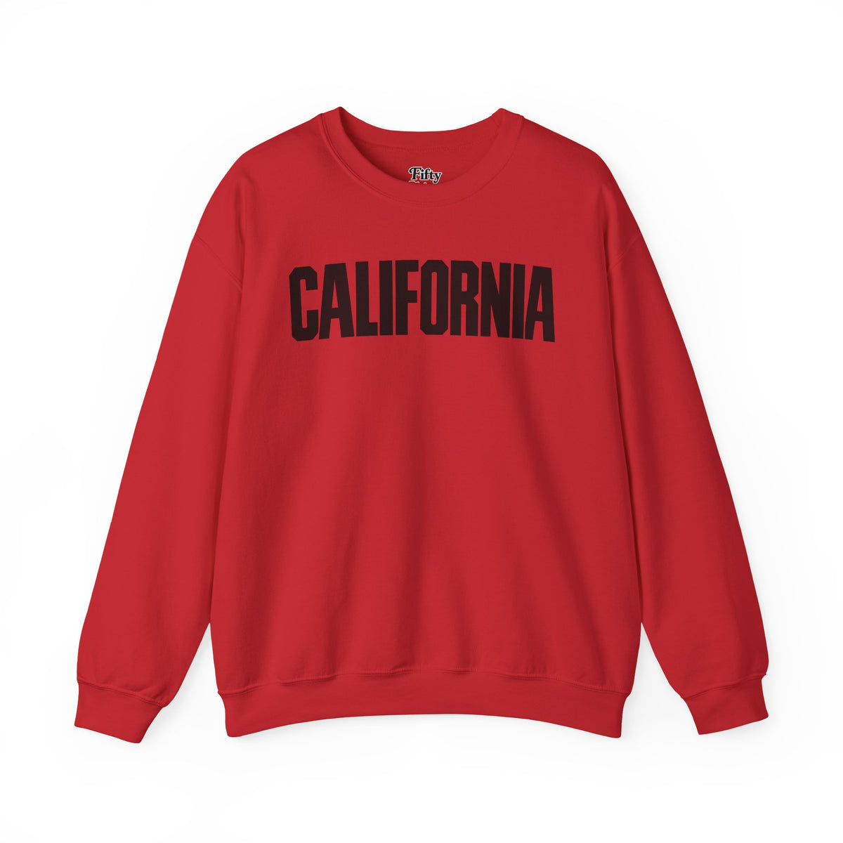 California Unisex Crewneck Sweatshirt State Name Graphic