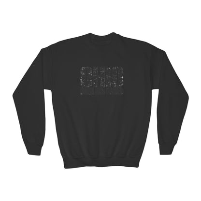 Ohio Born and Raised Modern Midwest Streetwear Unisex Youth Crewneck Sweatshirt Graphic