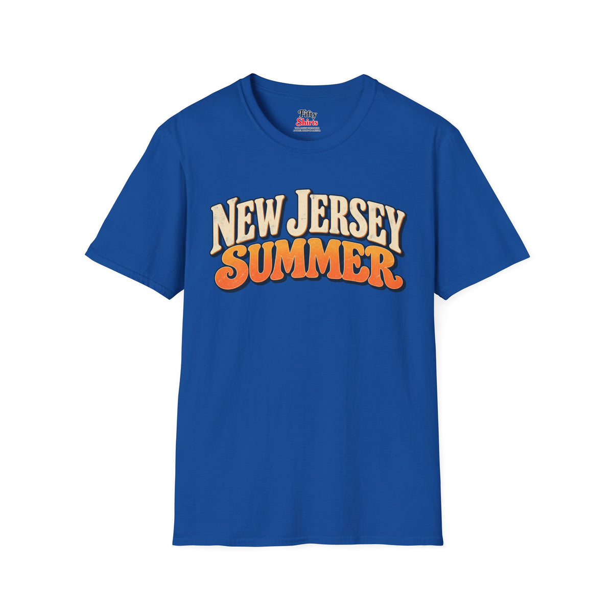 New Jersey Summer Unisex Softstyle T Shirt State Name Graphic Tee