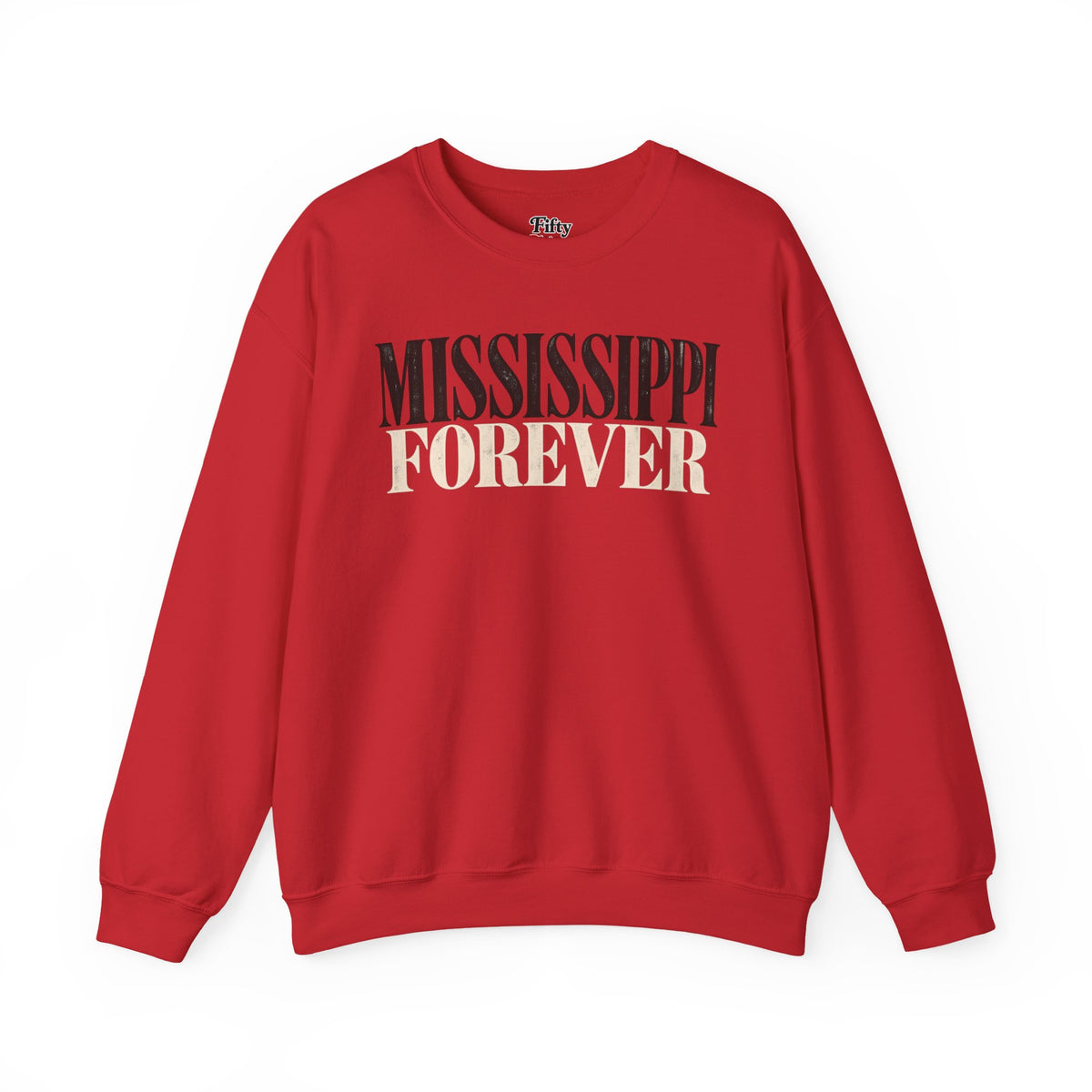 Mississippi Forever Unisex Crewneck Sweatshirt State Name Graphic