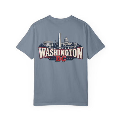 Washington DC Skyline Unisex Comfort Color 1717 Streetwear Graphic Tee