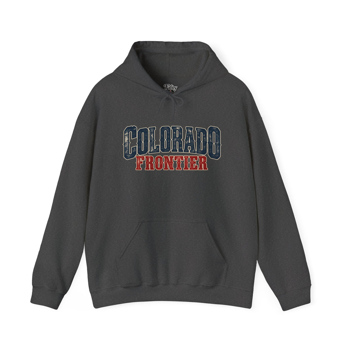 Colorado Frontier Unisex Hoodie State Name Graphic