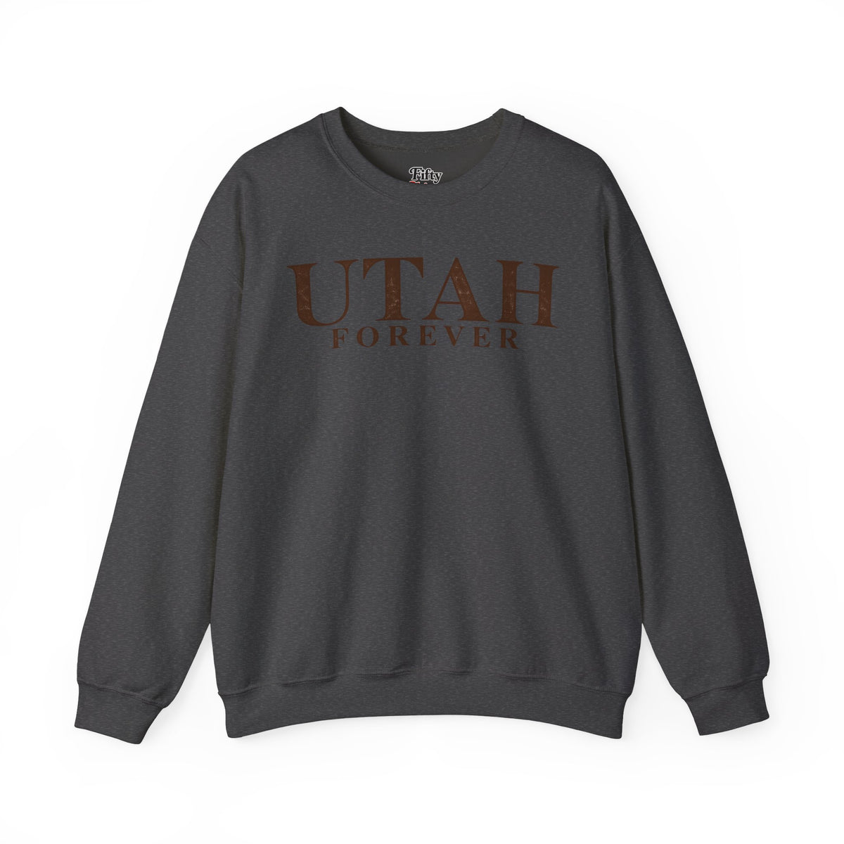 Utah Forever Unisex Crewneck Sweatshirt State Name Graphic