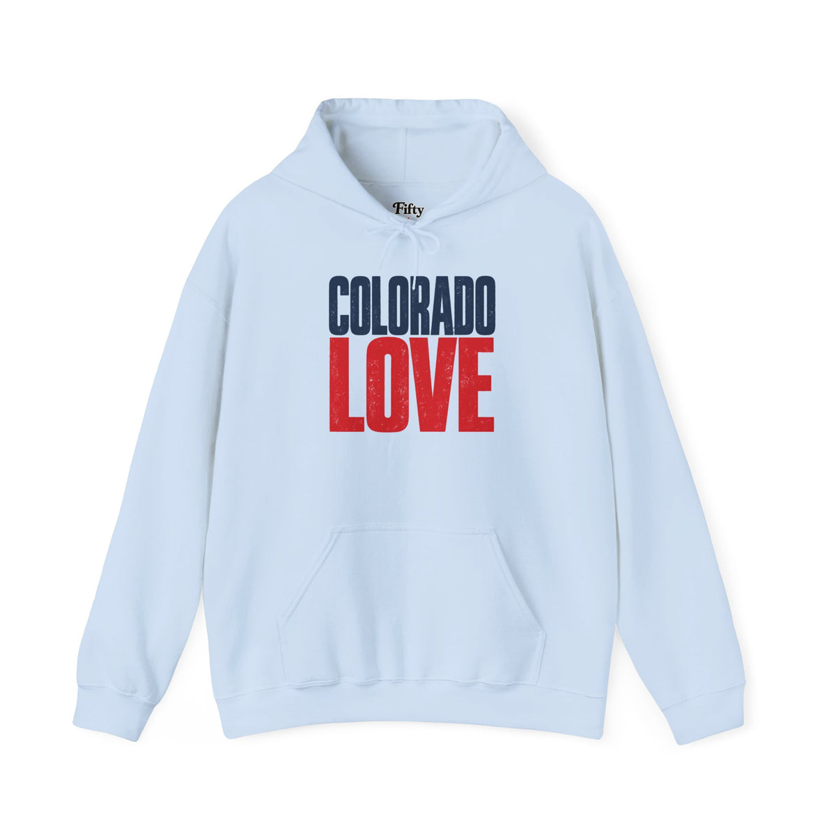Colorado Love Unisex Hoodie State Name Graphic