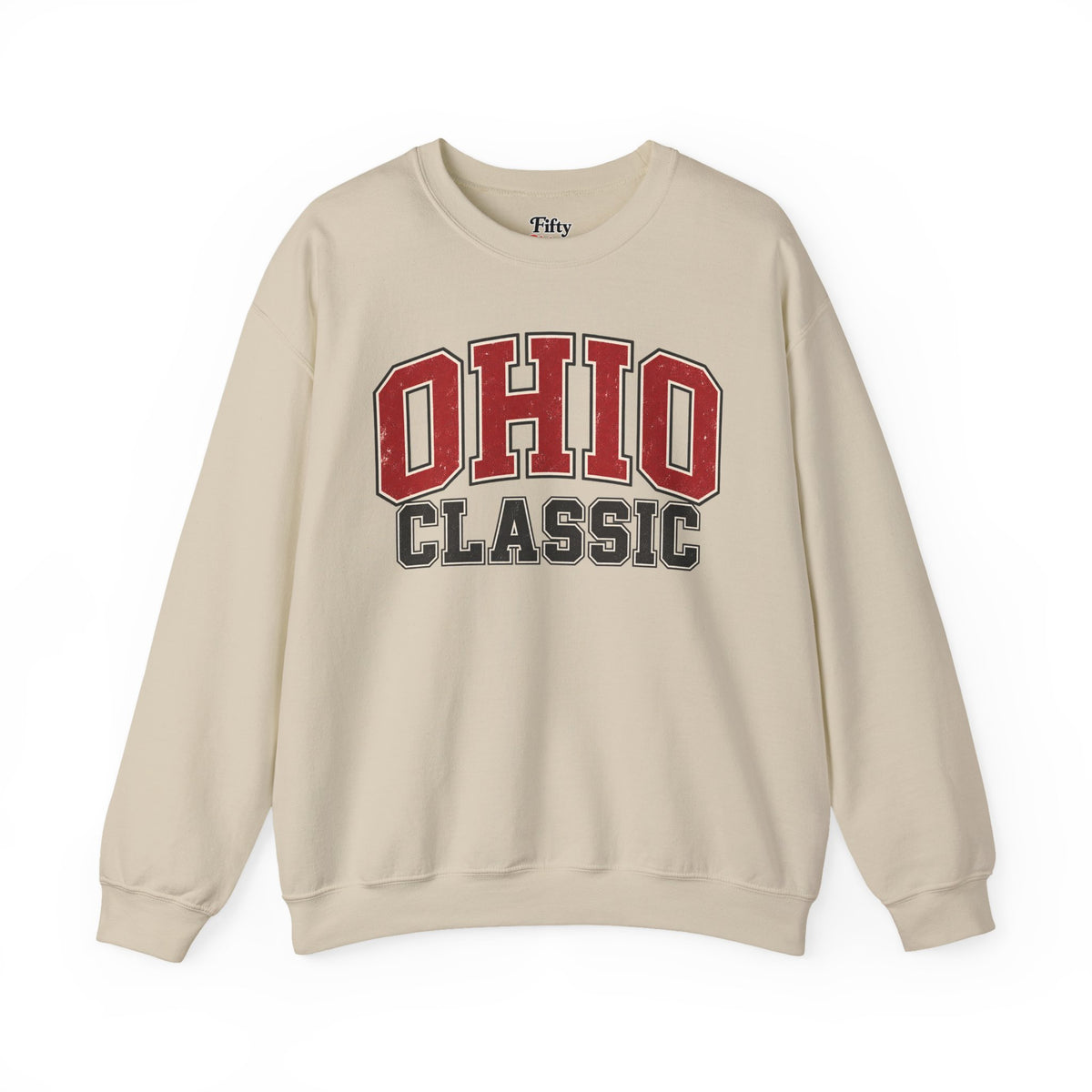 Ohio Classic Unisex Crewneck Sweatshirt State Name Graphic