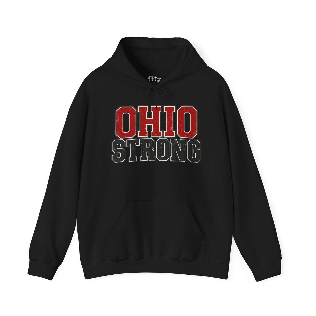 Ohio Strong Unisex Hoodie State Name Graphic