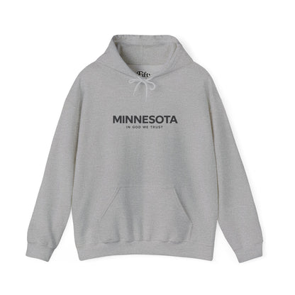 Minnesota All State In God We Trust Unisex Hooded Sweatshirt