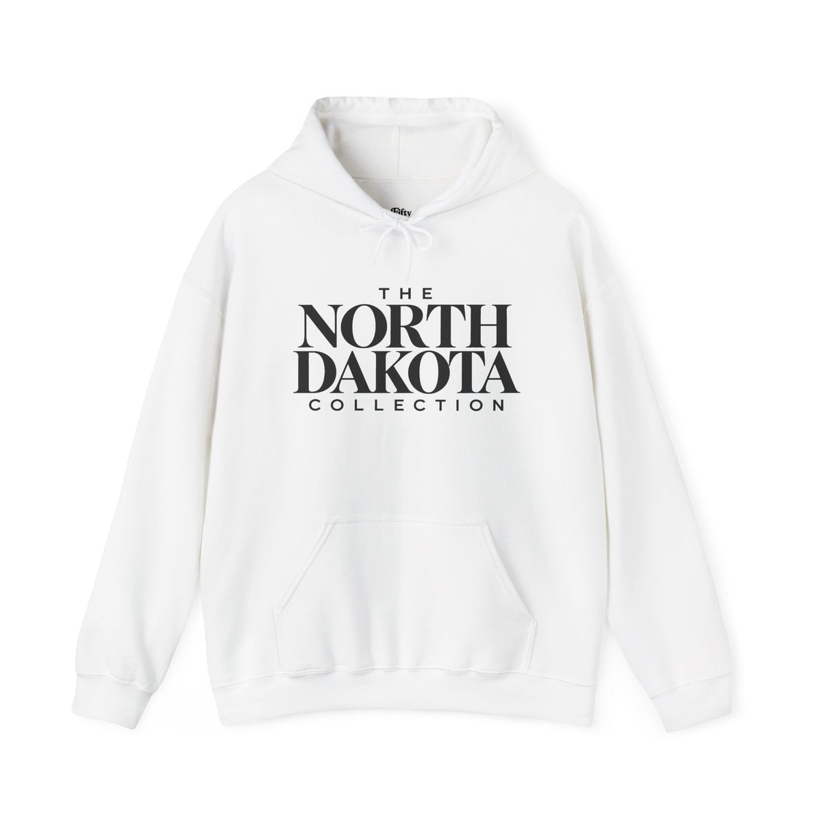 The North Dakota Collection Unisex Hoodie State Name Graphic
