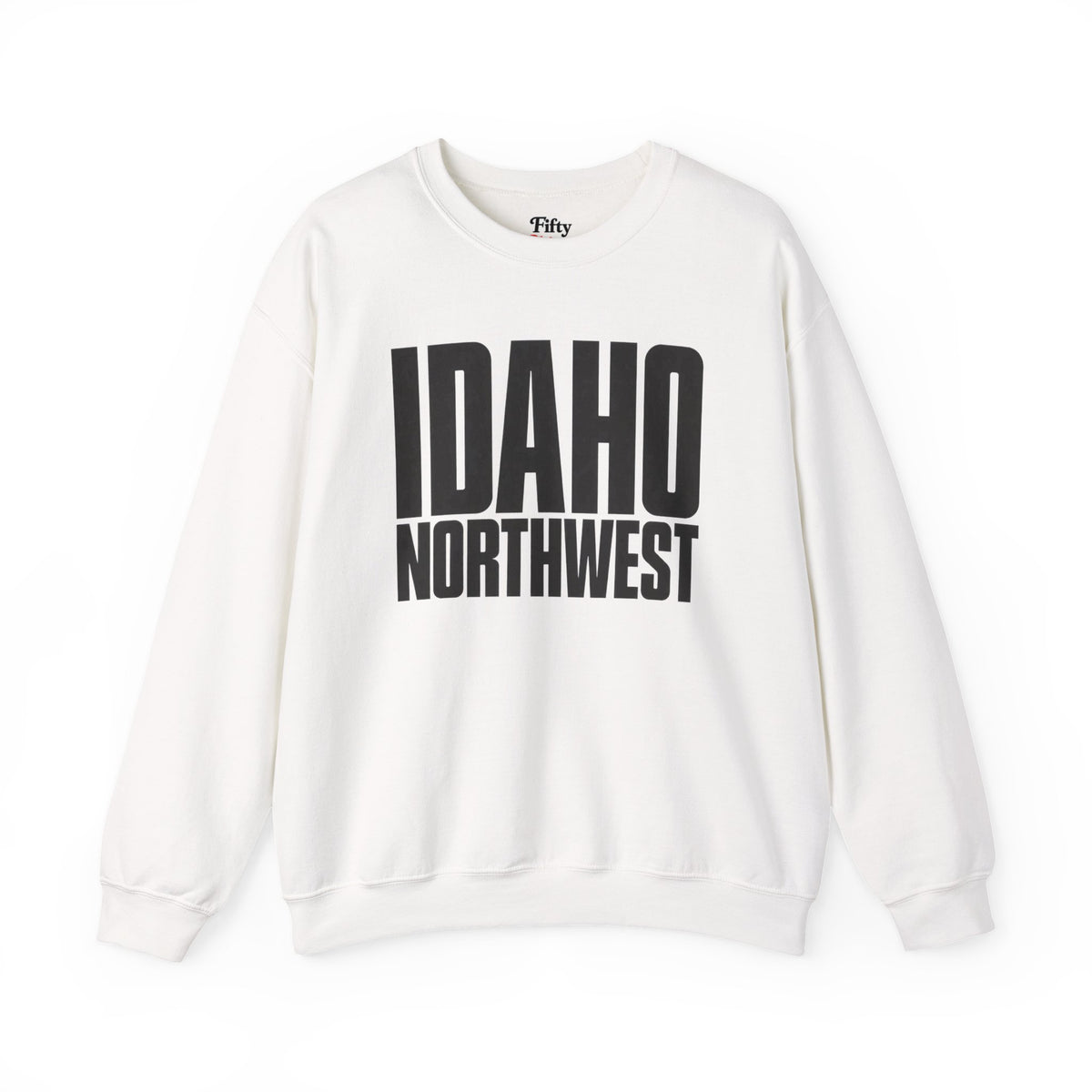 Idaho Northwest Unisex Crewneck Sweatshirt State Name Graphic