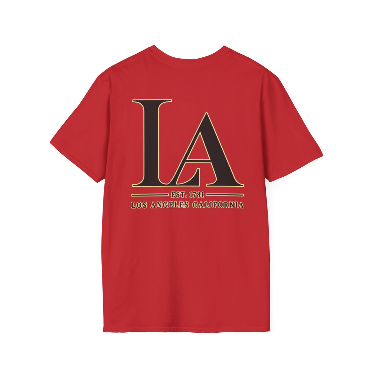 LA Los Angeles Est. 1781 Unisex Softstyle Graphic Tee