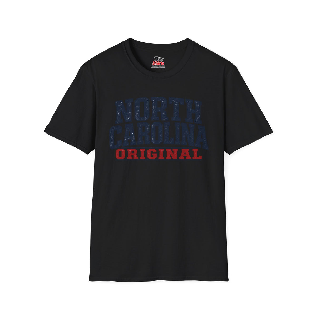 North Carolina Original Unisex Softstyle T Shirt State Name Graphic Tee