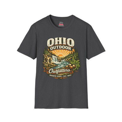Ohio Outdoor Outfitters Unisex Softstyle T Shirt State Pride Graphic Tee Collections FS03