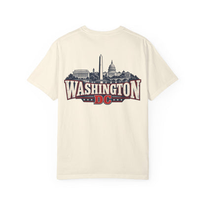 Washington DC Skyline Unisex Comfort Color 1717 Streetwear Graphic Tee