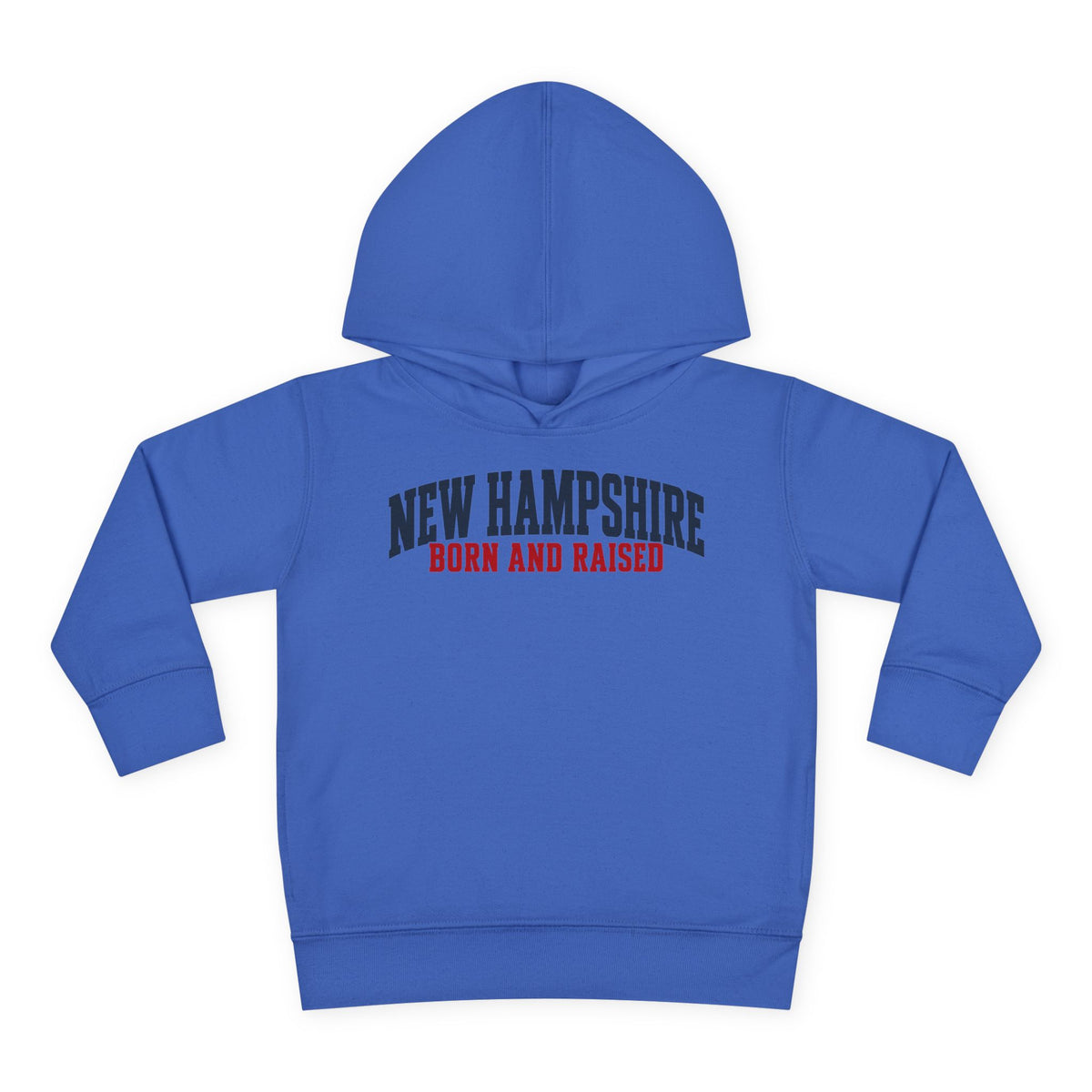 New Hampshire Born and Raised Minimal Heritage Unisex Pullover Fleece Hoodie