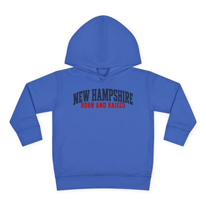 New Hampshire Born and Raised Minimal Heritage Unisex Pullover Fleece Hoodie