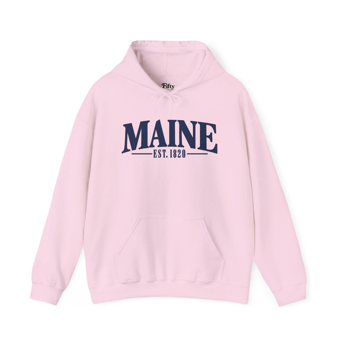 Maine Est 1820 Unisex Hoodie State Name Graphic