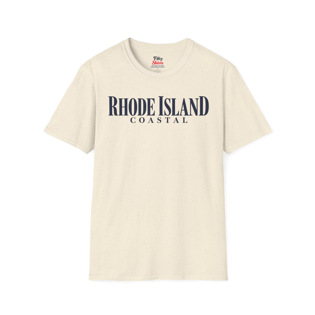Rhode Island Coastal Unisex Softstyle T Shirt State Name Graphic Tee