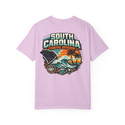 South Carolina Coastal Division Unisex Comfort Color 1717 Streetwear Graphic Tee