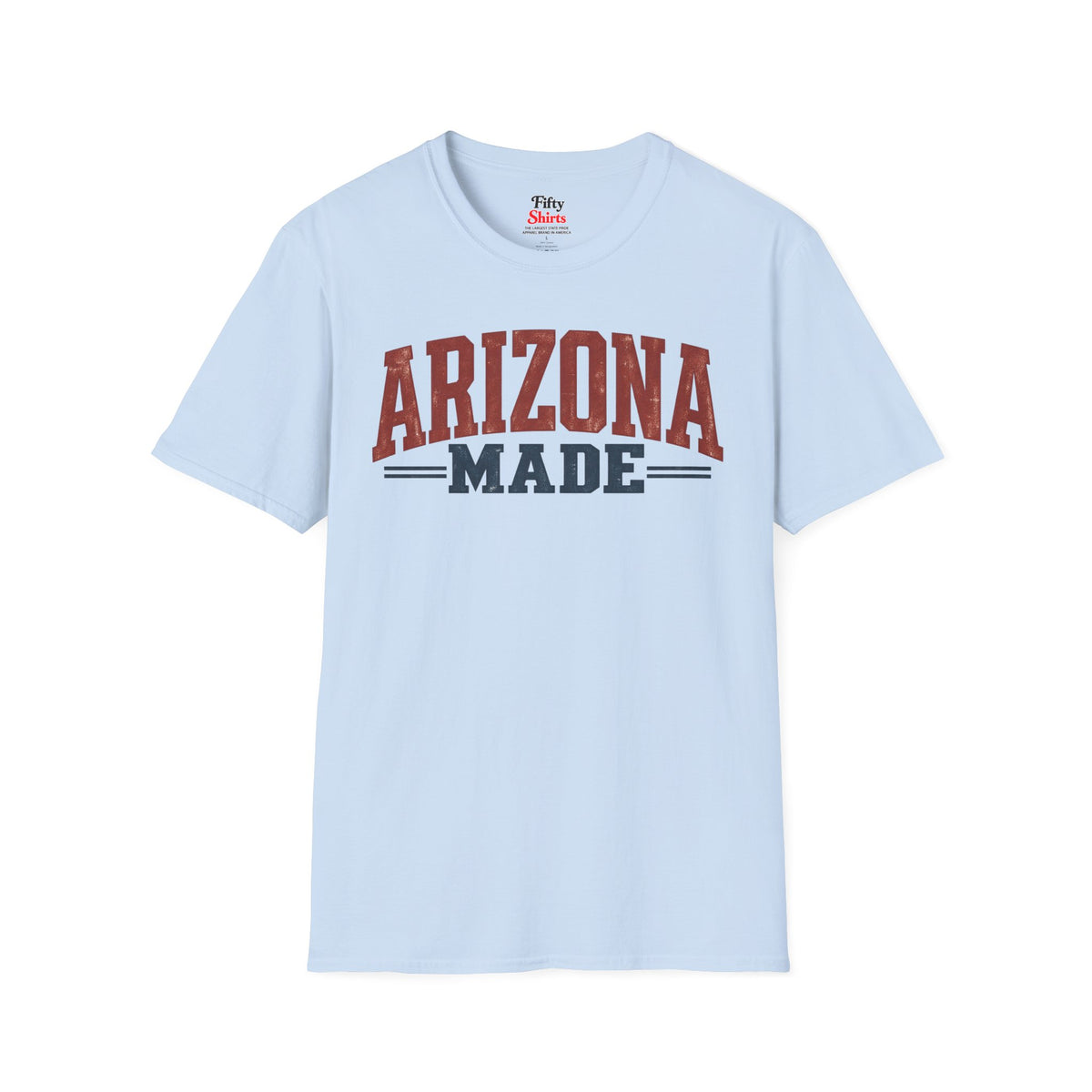 Arizona Made Unisex Softstyle T Shirt State Name Graphic Tee