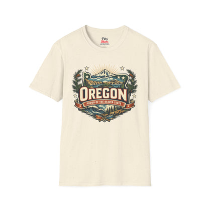 Oregon State Pride Unisex Softstyle T Shirt State Pride Graphic Tee Collections FS03