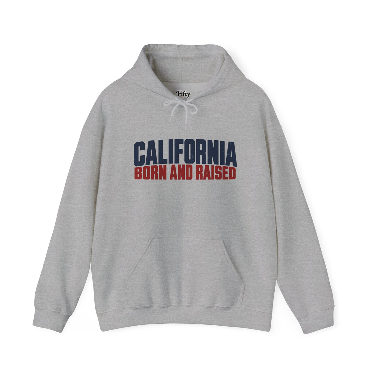 California Born and Raised Workwear Unisex Hoodie Graphic