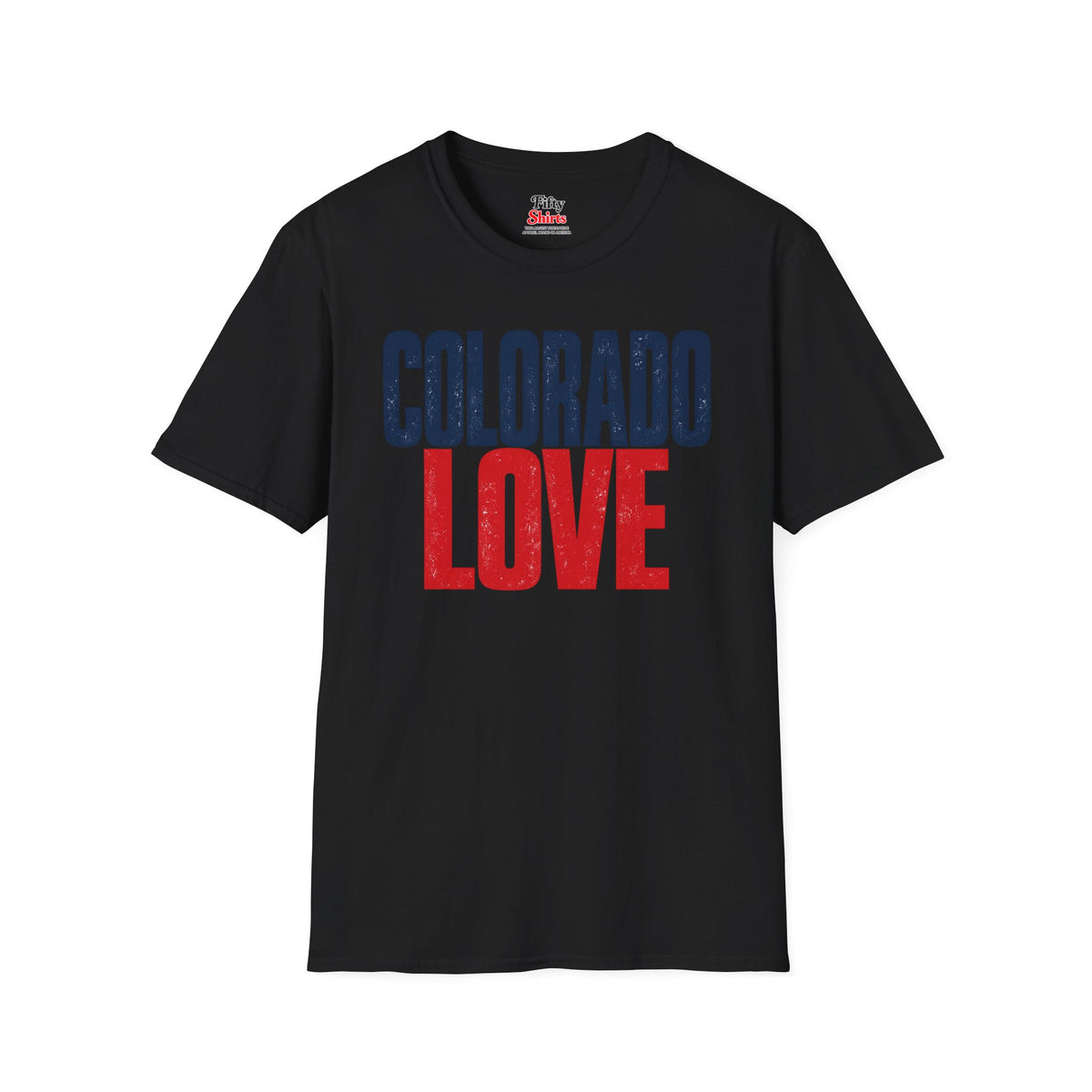 Colorado Love Unisex Softstyle T Shirt State Name Graphic Tee