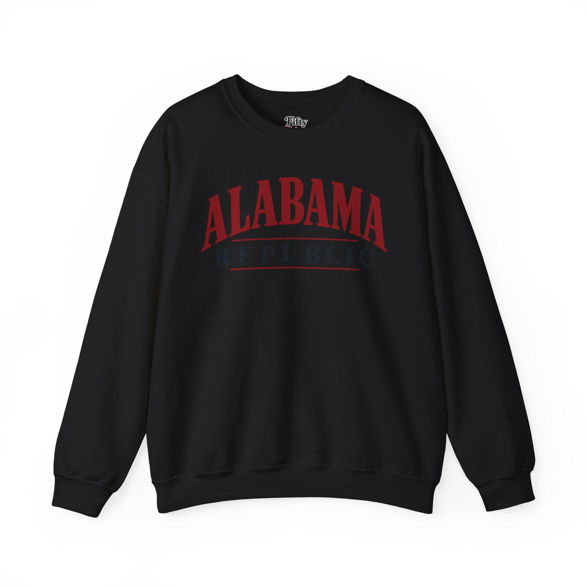 Alabama Republic Unisex Crewneck Sweatshirt State Name Graphic