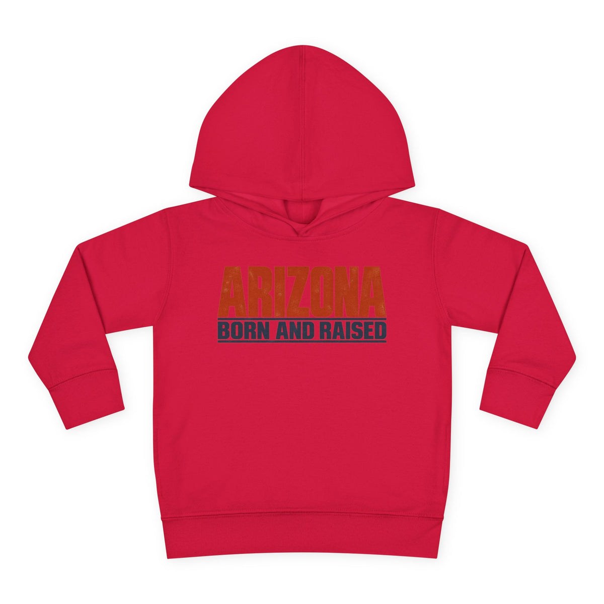 Arizona Born and Raised Modern Streetwear Unisex Toddler Pullover Fleece Hoodie