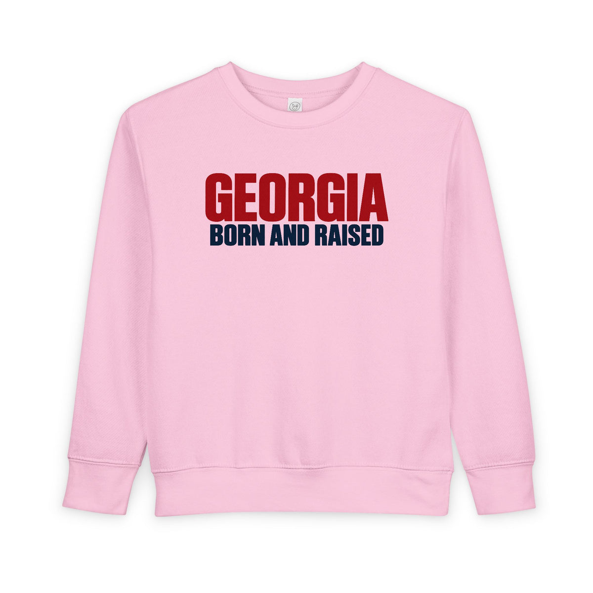 Georgia Born and Raised Minimal Modern Unisex Toddler Sweatshirt