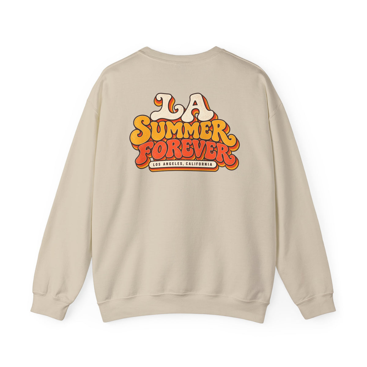 LA Summer Forever Los Angeles Unisex Crewneck Sweatshirt Graphic