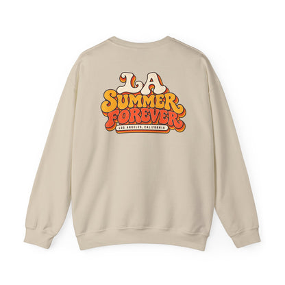 LA Summer Forever Los Angeles Unisex Crewneck Sweatshirt Graphic