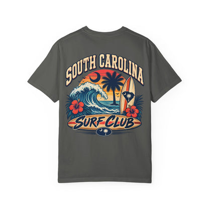South Carolina Surf Club Unisex Comfort Color 1717 Streetwear Graphic Tee