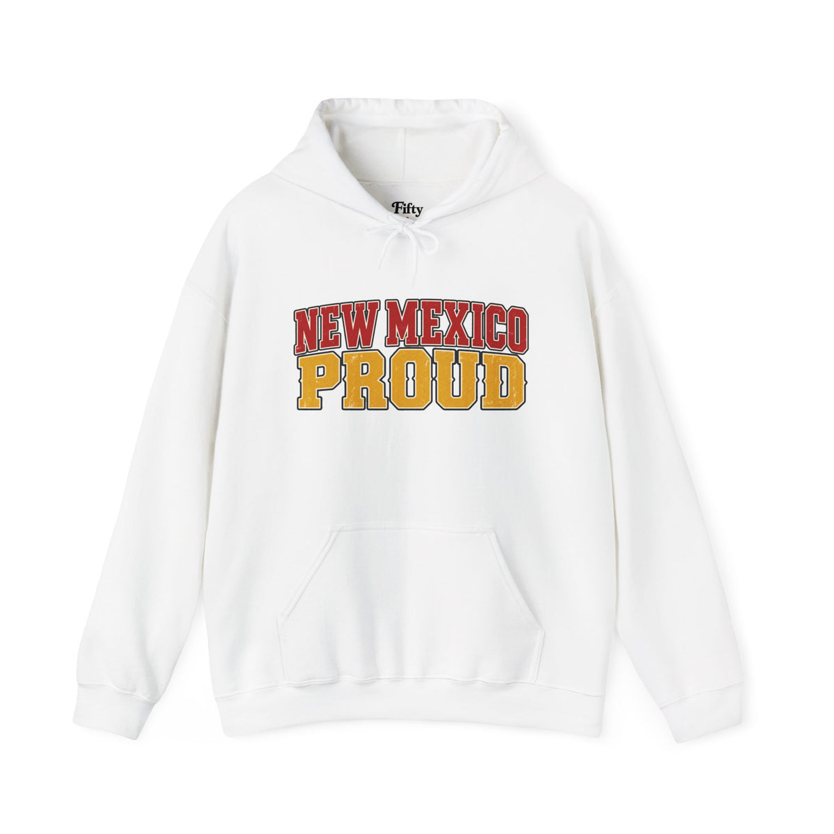 New Mexico Proud Unisex Hoodie State Name Graphic
