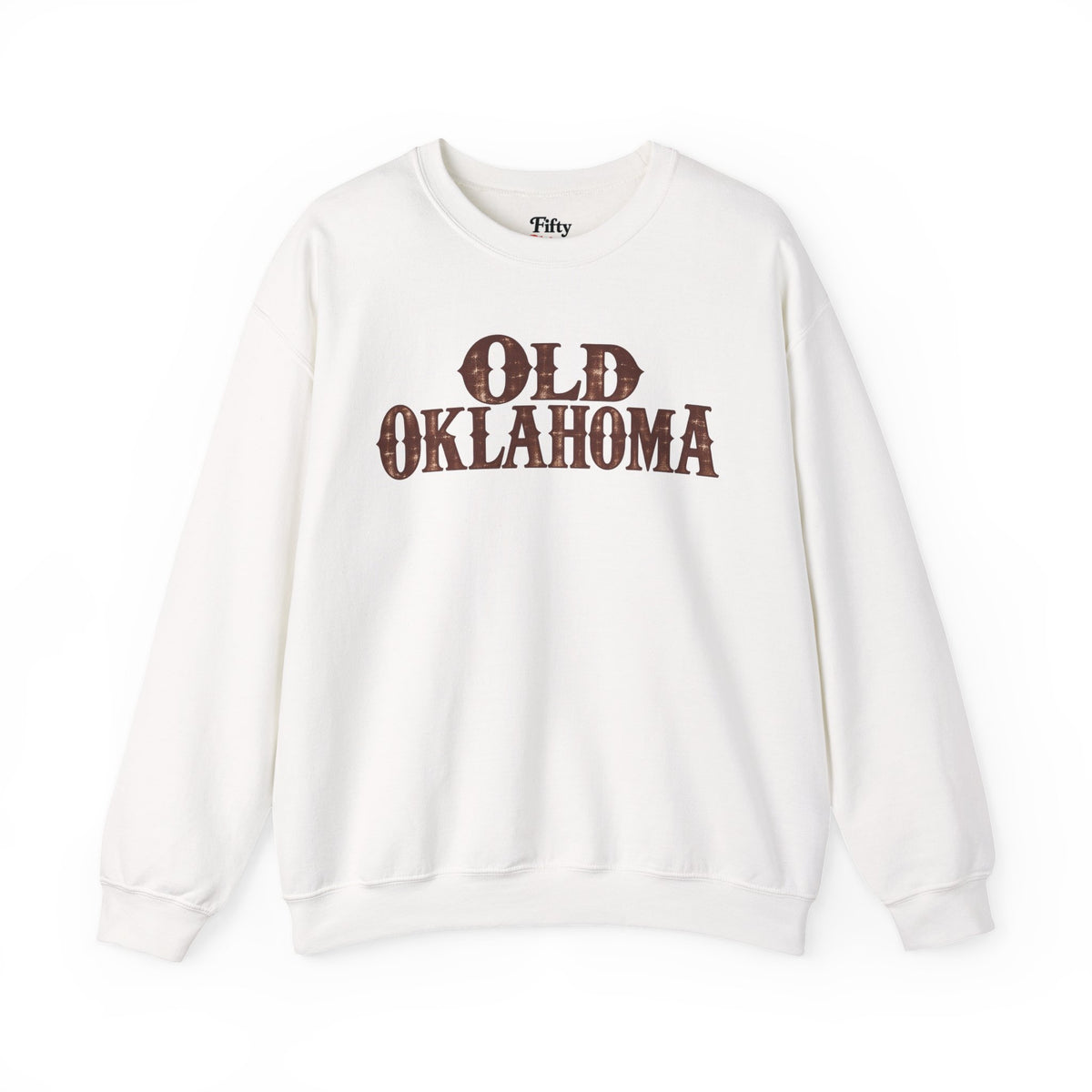 Old Oklahoma Unisex Crewneck Sweatshirt State Name Graphic