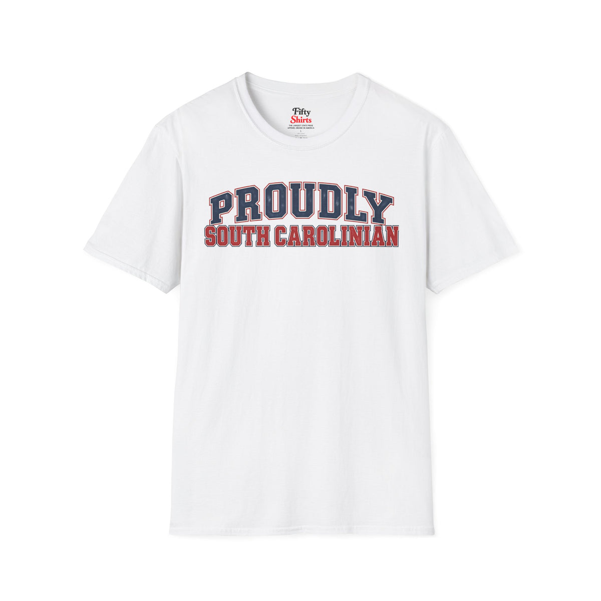 Proudly South Carolinian Carolina Unisex Softstyle T Shirt State Name Graphic Tee