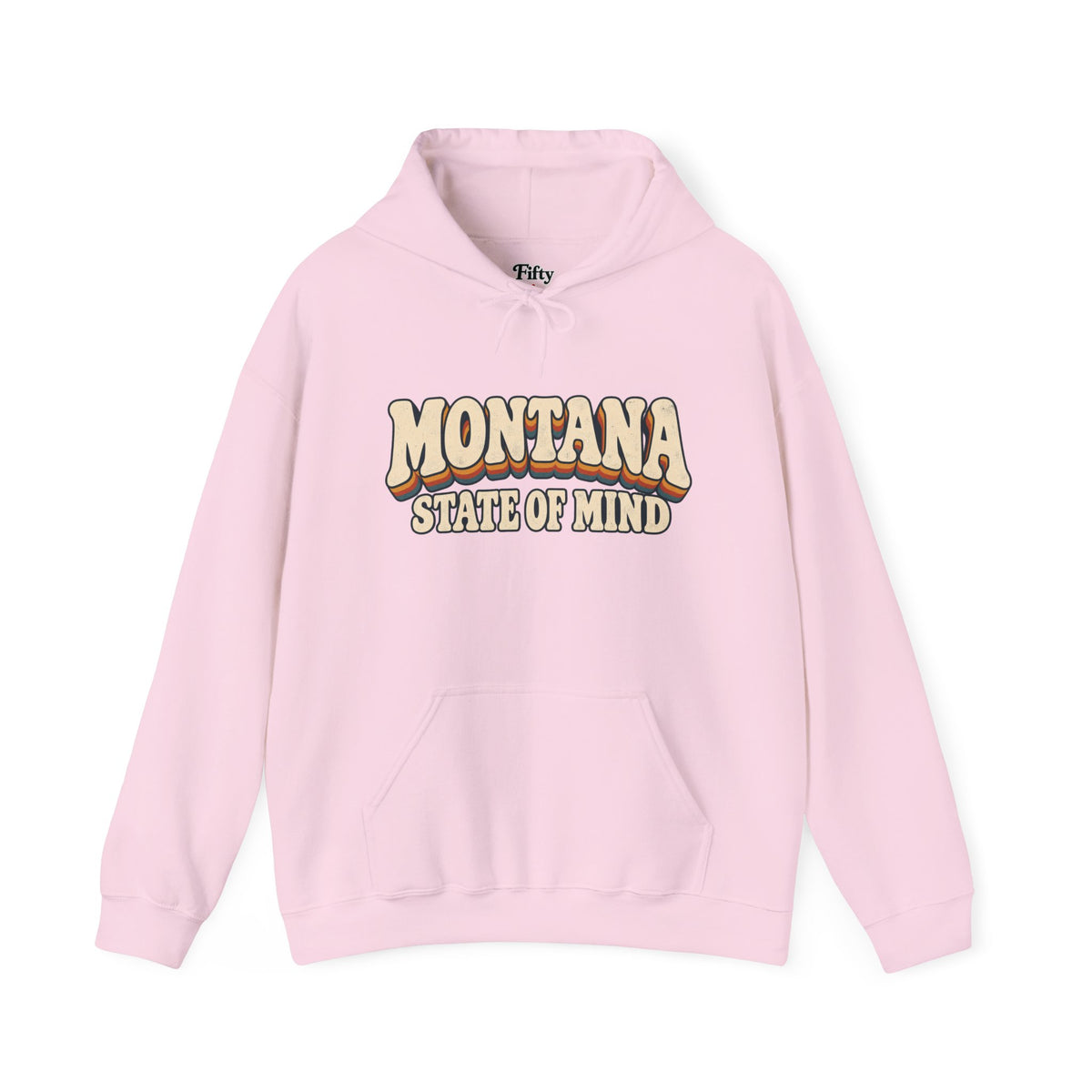 Montana State of Mind Unisex Hoodie State Name Graphic